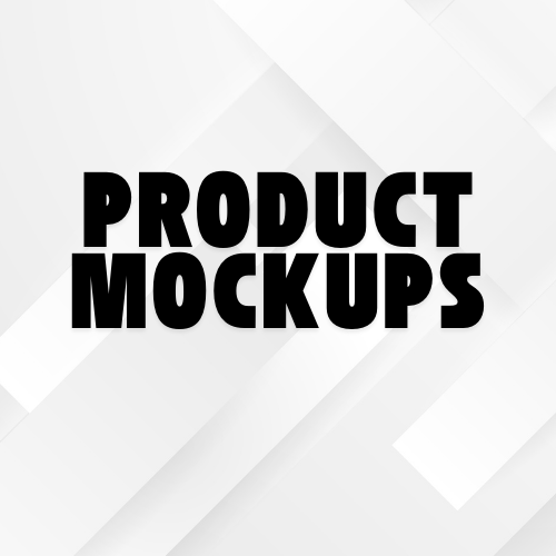 A sleek and modern design showcasing the concept of product mockups.