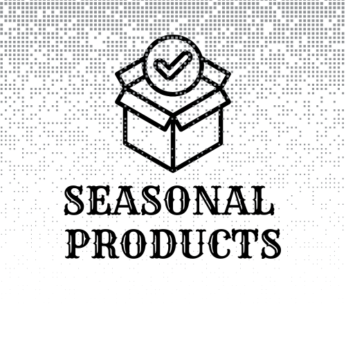 A fresh and modern design highlighting the concept of seasonal products.